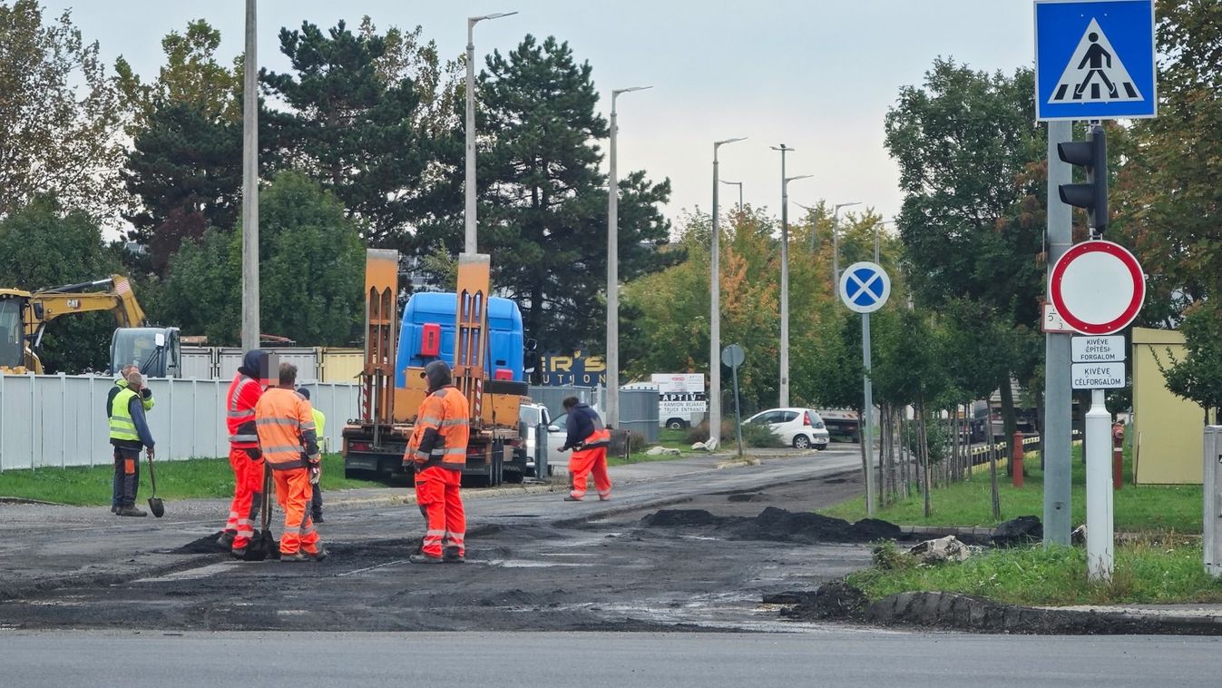 Felújítják a borzalmas állapotban lévő szombathelyi utcát - fotók