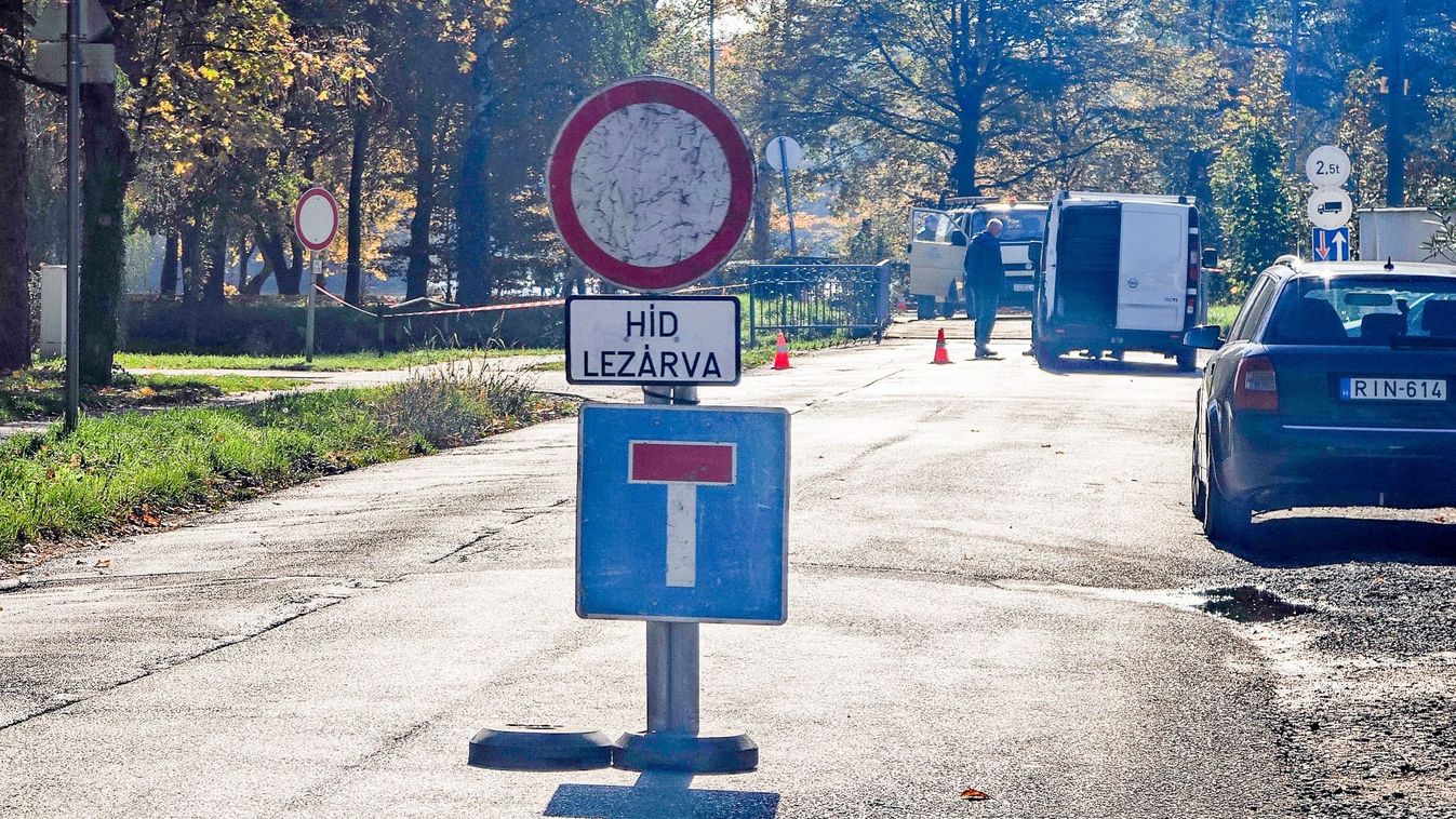 Lezártak egy hidat Szombathelyen, nagyot kell kerülni