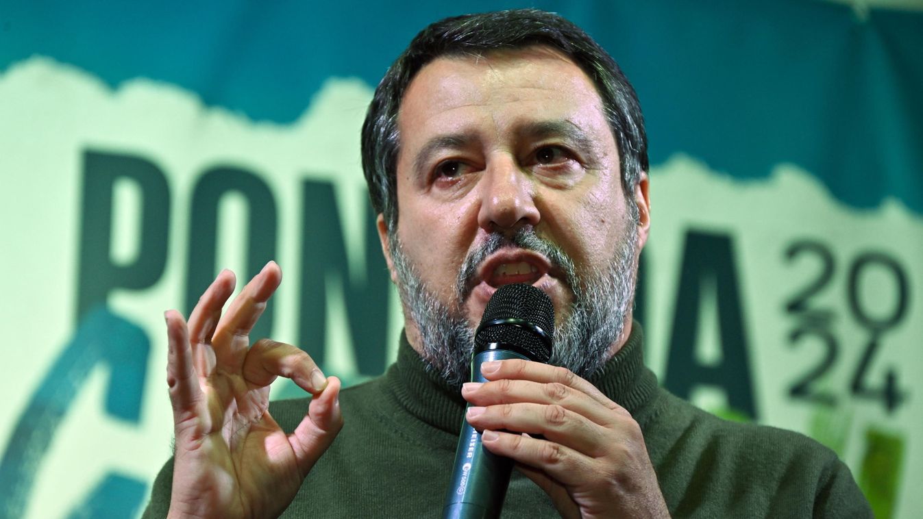Matteo Salvini: Orbán Viktor részvétele Pontidában bizonyítja, hogy a nemzetközi patrióta mozgalom testet öltött