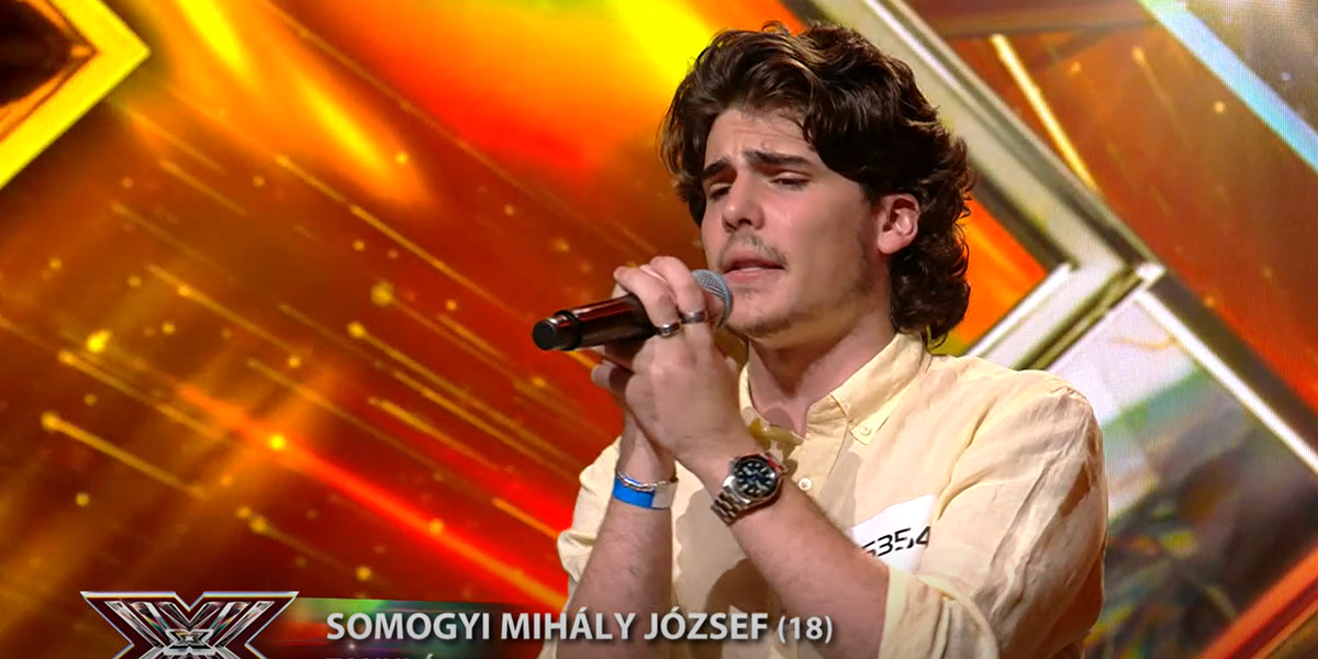 Somogyi Mihály József az X-faktor színpadán