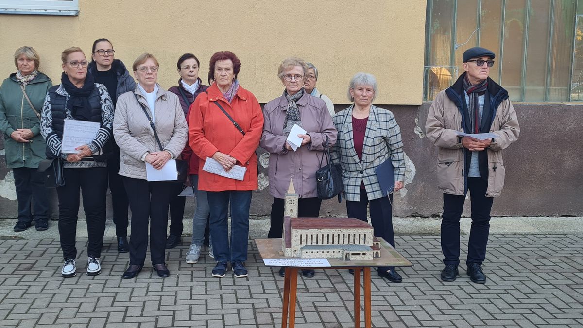  maketten az egykori Jézus Szíve-templom 