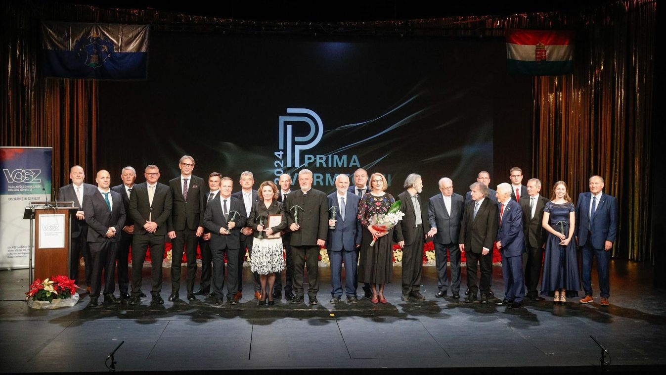 Elismerés és ünneplés: átadták a Vas Vármegyei Prima-díjakat - sok-sok fotóval