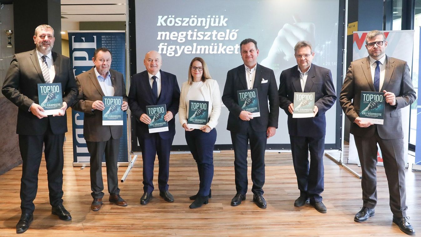 TOP 100 – Megjelent a Mediaworks Vas vármegye gazdaságát bemutató kiadványa