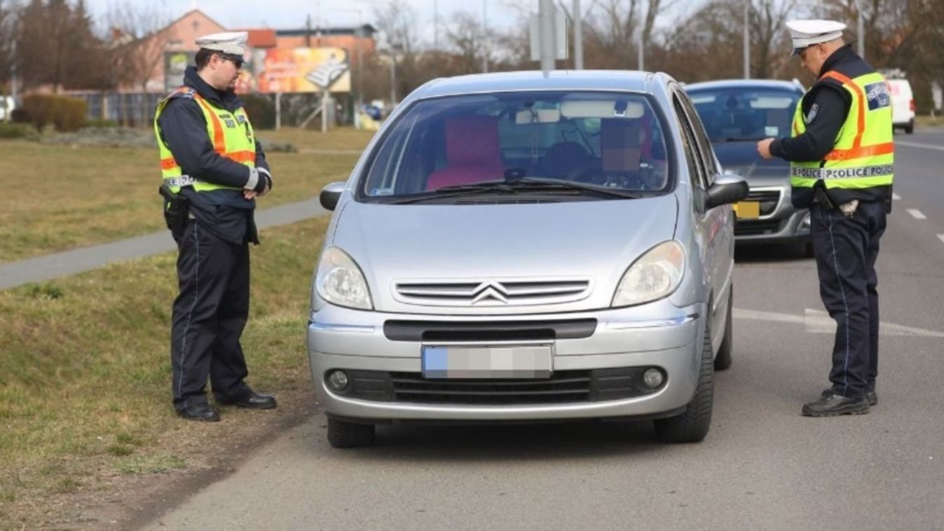 Autósok figyelem! Fokozott rendőri ellenőrzés lesz Szombathelyen és környékén