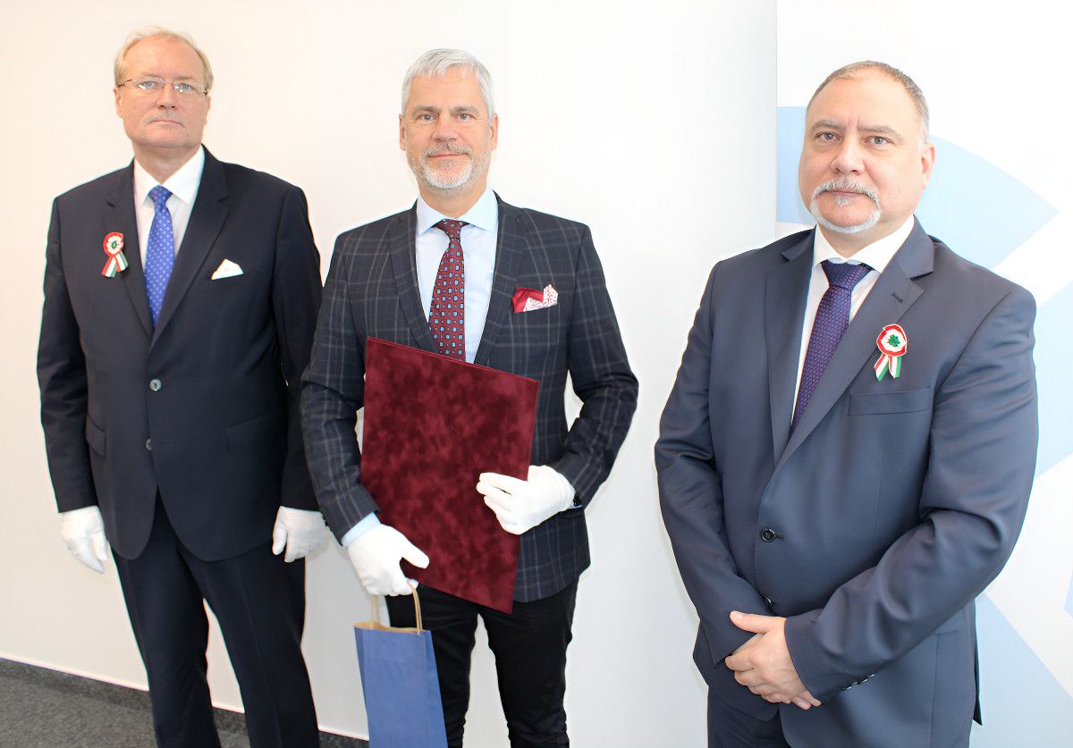 Biró Csaba miniszteri elismerése