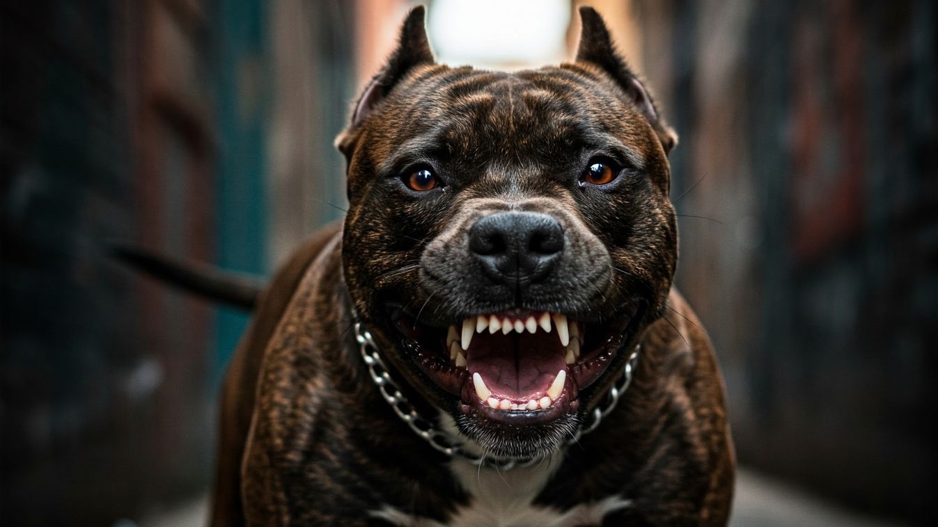 A nyílt utcán támadott meg egy staffordshire terrier egy idős nőt Vas vármegyében