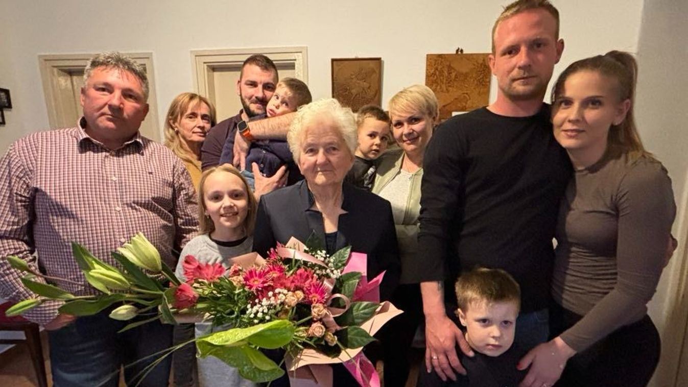 Bucsu: 90. születésnapját ünnepelte Nagy Jenőné