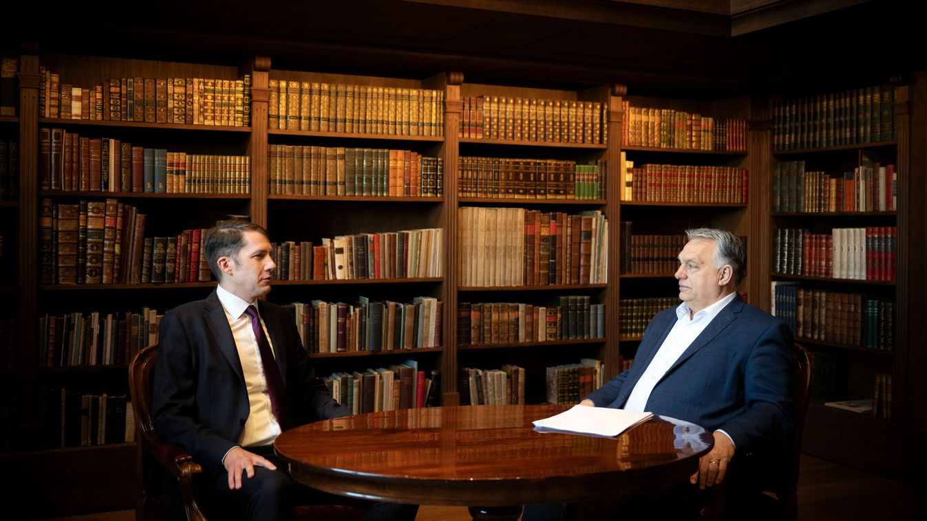 Orbán Viktor fogadta Pásztor Bálintot, a Vajdasági Magyar Szövetség elnökét