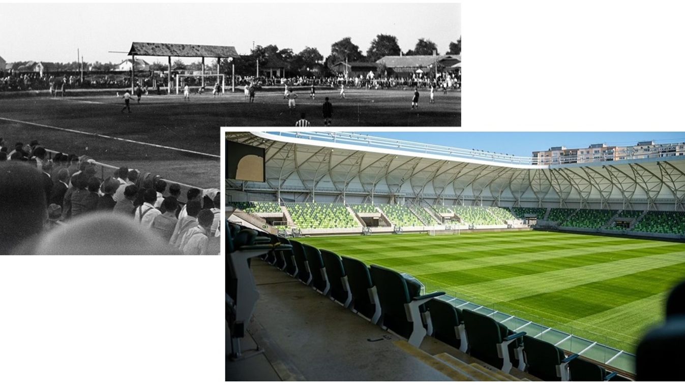 Elképesztő retró fotók a múltból: ilyen volt majd' 100 éve a Haladás stadionja