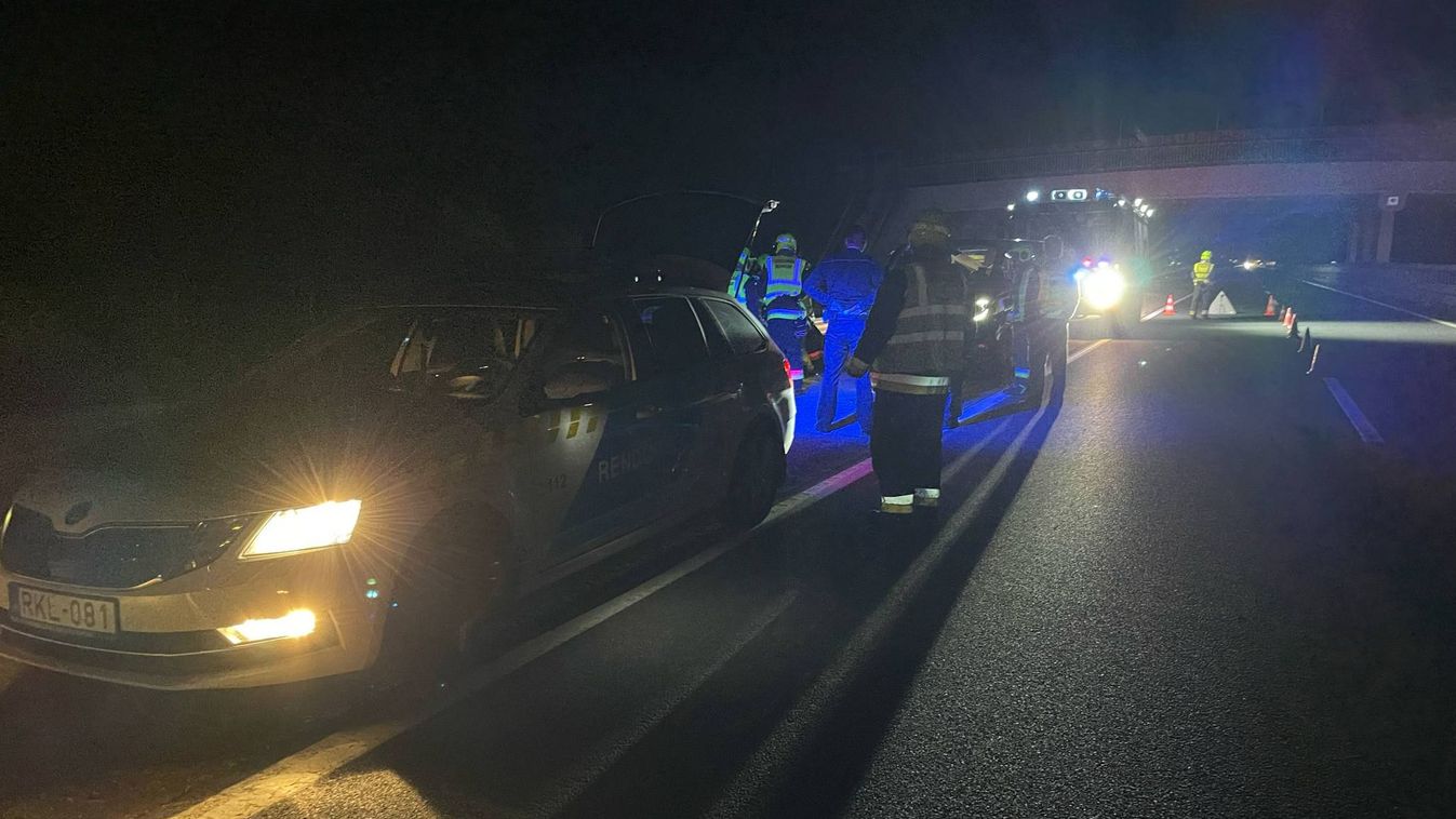 Vadat gázolt egy autó az M86-oson Uraiújfalunál
