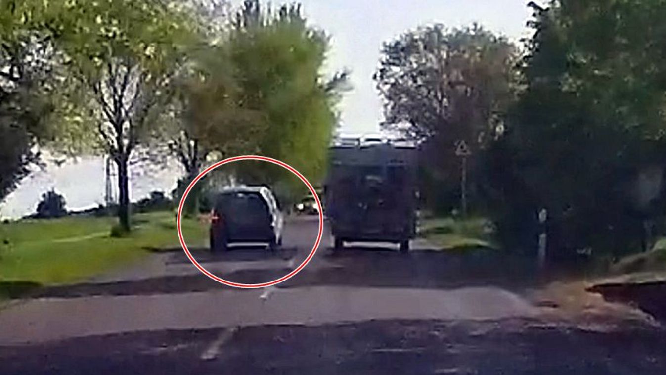 Videó: majdnem tragédia lett a balatoni horrorelőzésből