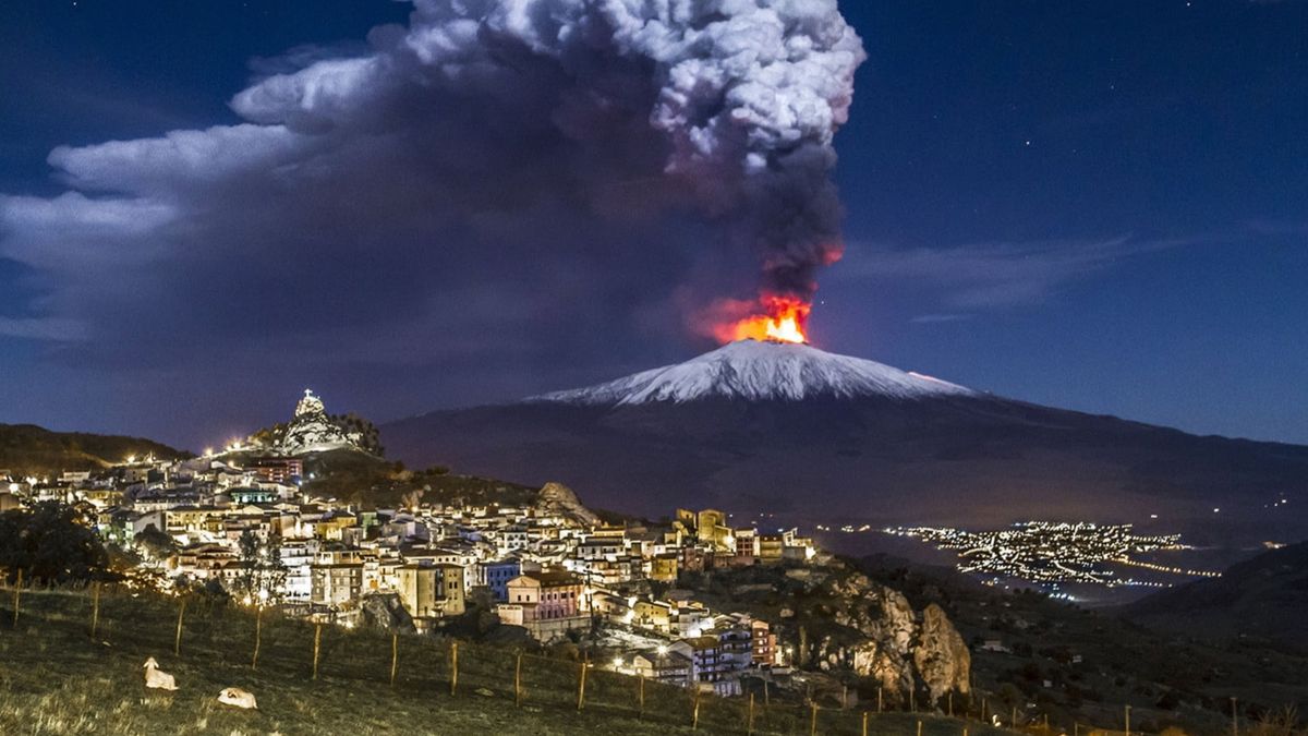 Etna kitörés