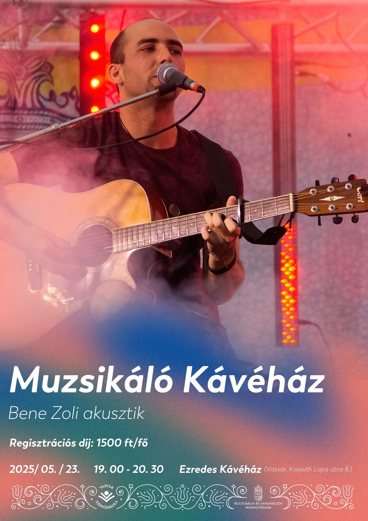 Bene Zoli zenél Vasváron hamarosan