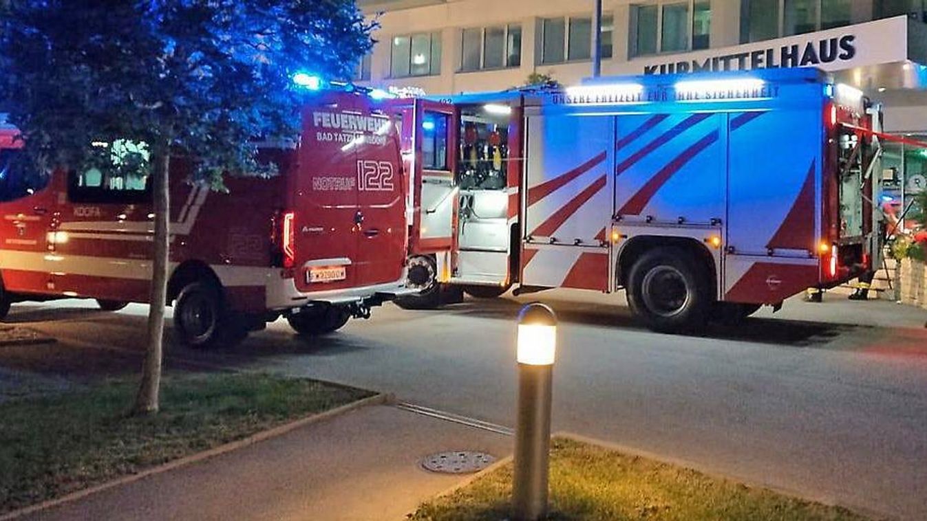 Egy ember kórházba került: tűz ütött ki egy burgenlandi szállodában