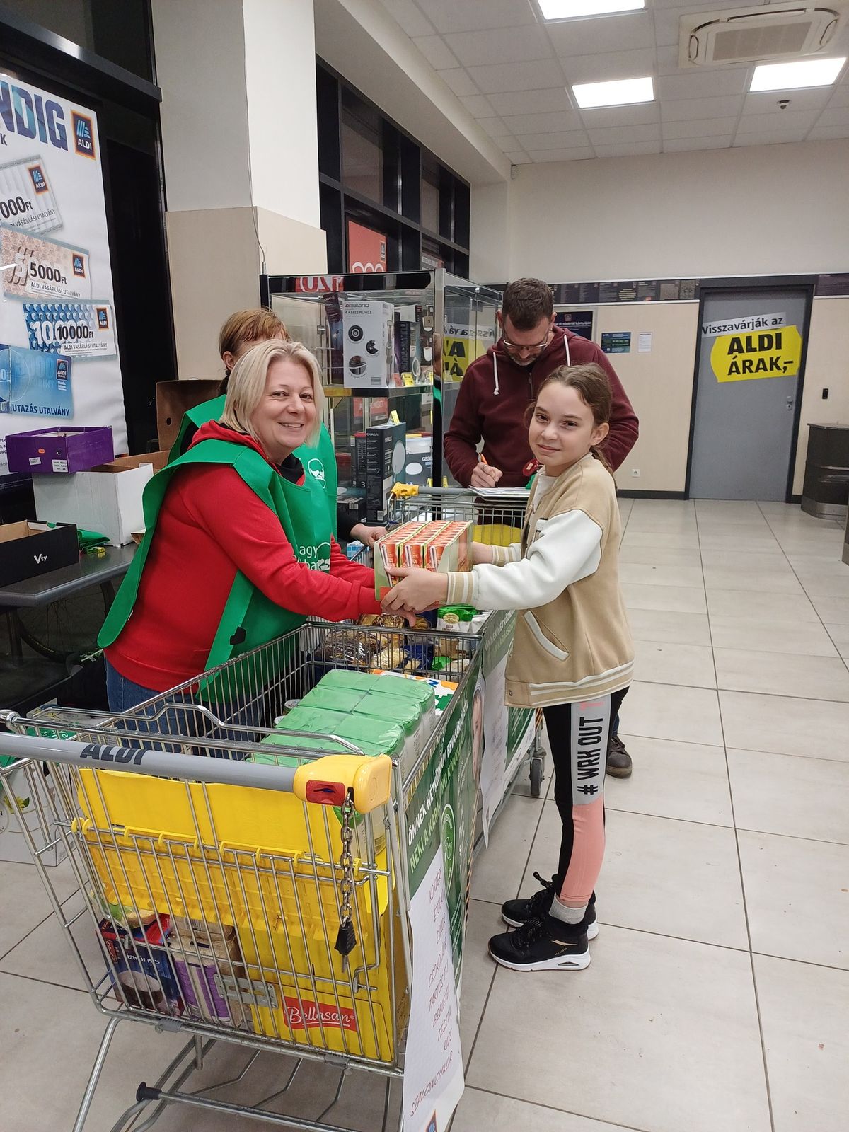 A Sárvári Nagycsaládos Egyesület a hétvégén a sárvári Aldi-ban és Lidl-ben tart adománygyűjtést