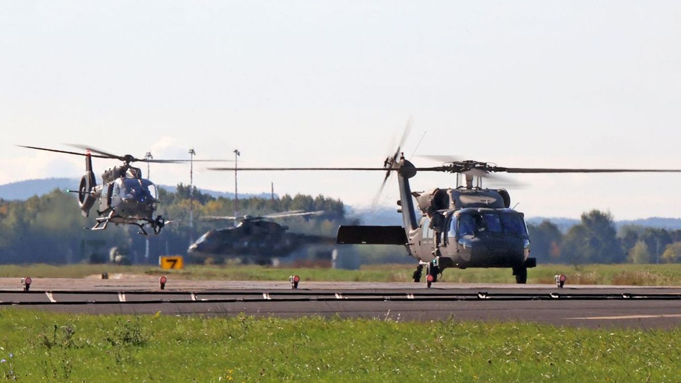 Katonai helikopterek tűnnek fel a vasi égen: nemzetközi harcászati gyakorlat lesz
