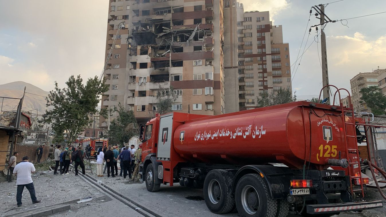 Izrael Irán légvédelmét és rakétaindító állásait támadta