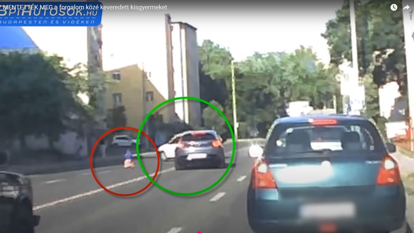 Keresi a rendőrség a hétköznapi hősöket, akik segítettek megfogni a forgalmas négysávos útra tévedt kisgyermeket