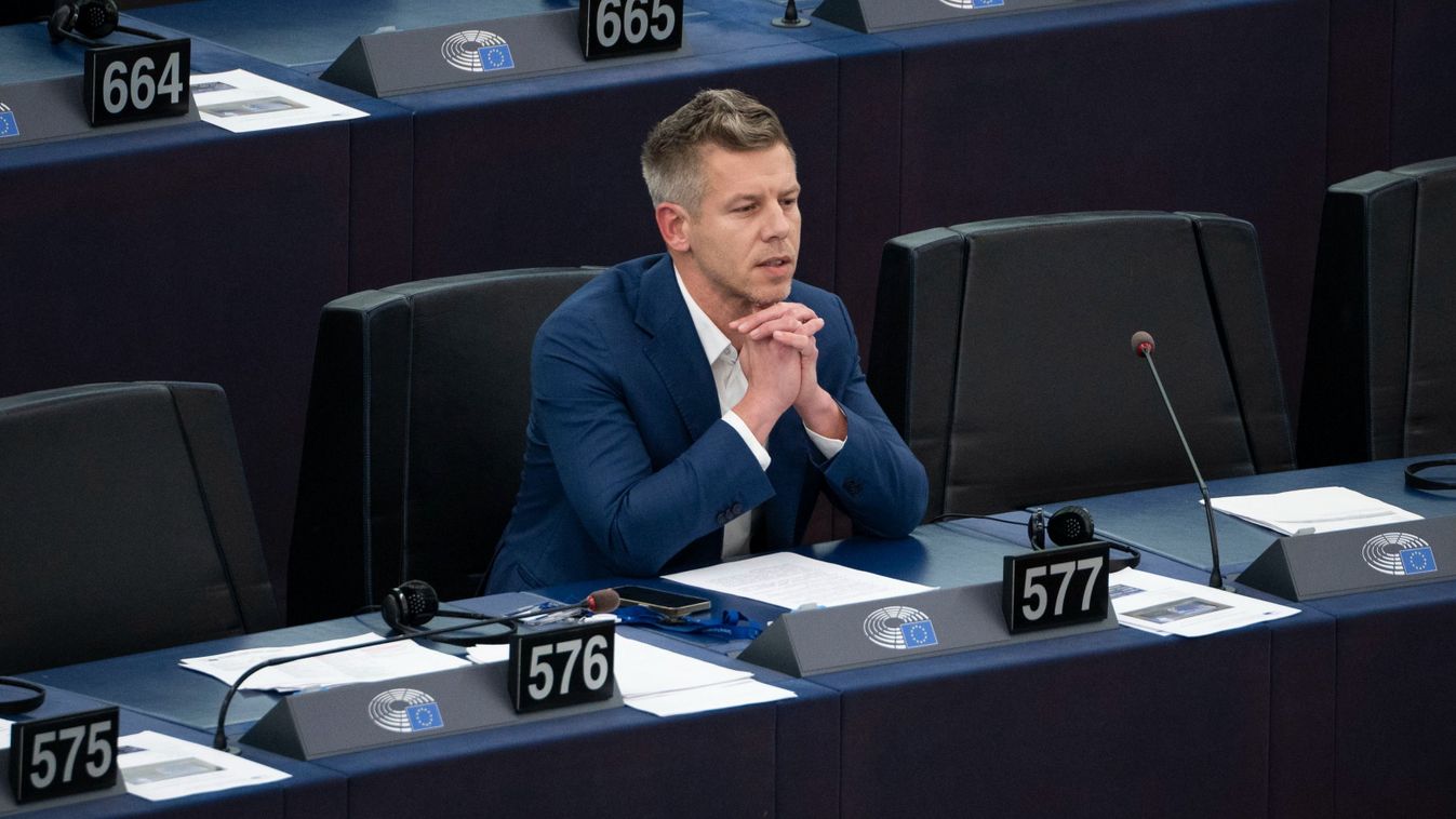 Magyar Péter tagadta, hogy lehallgatta Varga Juditot, majd összeveszett egy uniós képviselővel