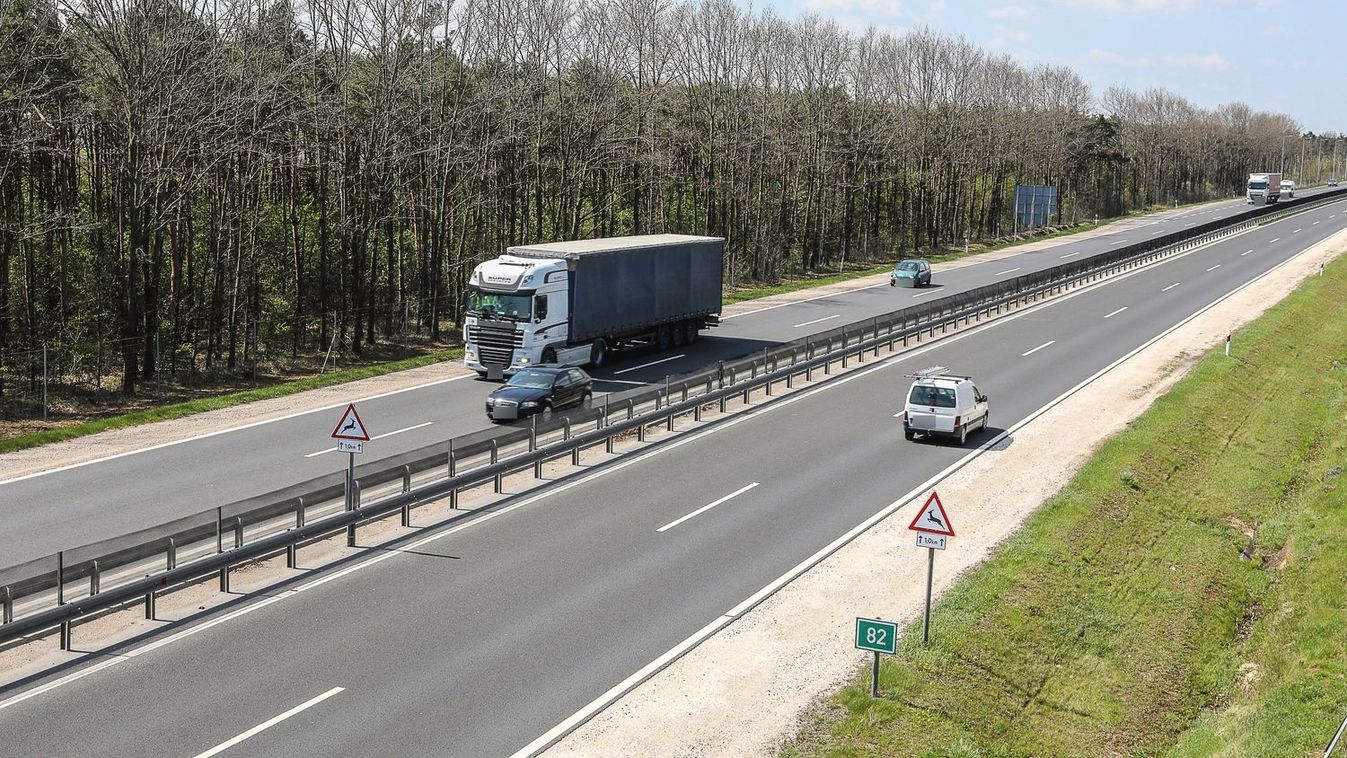 Meghalt egy kamion vezetője az M86-os úton