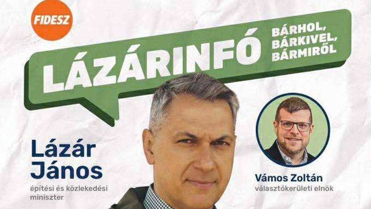 Szombathelyre érkezik a Lázárinfó: 