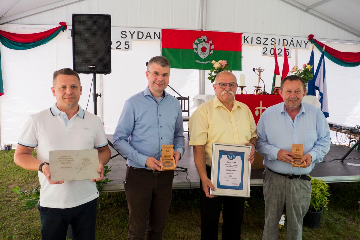 Kiszsidány első írásos említésének 800. évfordulóját ünnepli idén