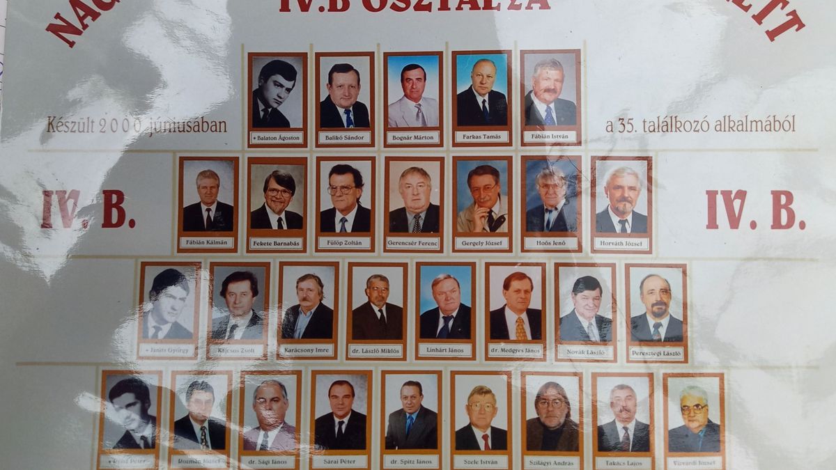 Hatvan éve érettségiztek – egy legendás osztály a Nagy Lajos Gimnáziumból