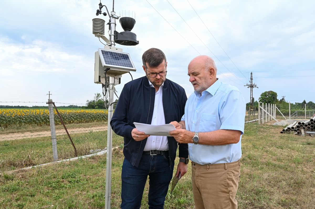 Aszályhelyzet: Vámos Zoltán és Pusztavámi Márton egyeztet a vasi helyzetről
