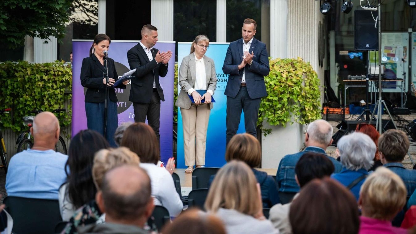 Átvette díját Szombathely hőse - fotó