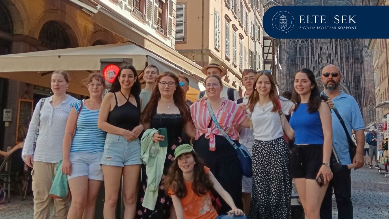 Az ELTE Savaria Egyetemi Kórus Strasbourgban lépett fel a béke jegyében