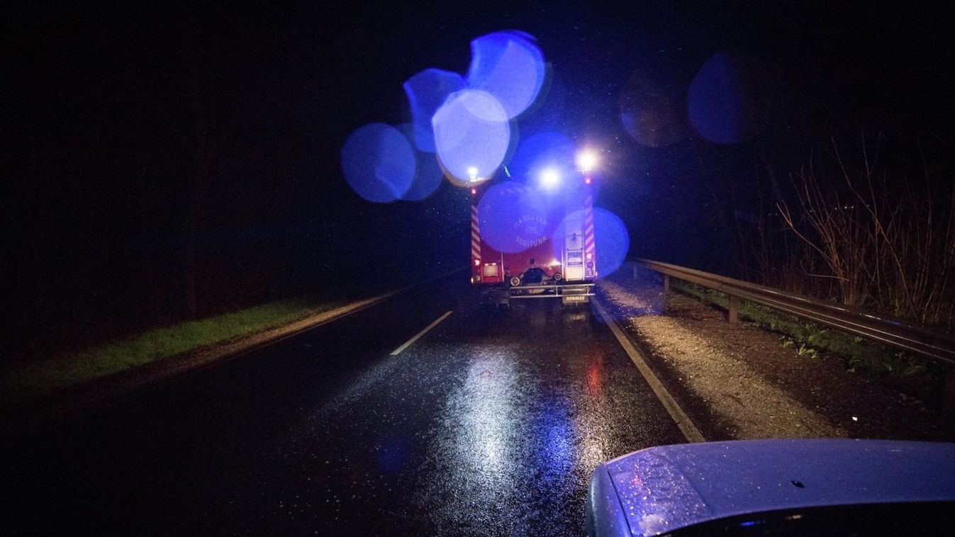 Kiszáradt fa dőlt a 87-es főútra Kőszegnél