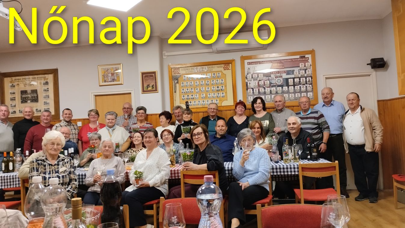 Csepregi borosgazdák nőnapi köszöntése - virág a borhölgyeknek Kép