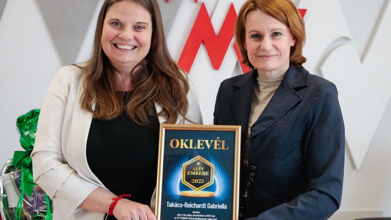 Közönségszavazás: az Év embere Takács-Reichardt Gabriella