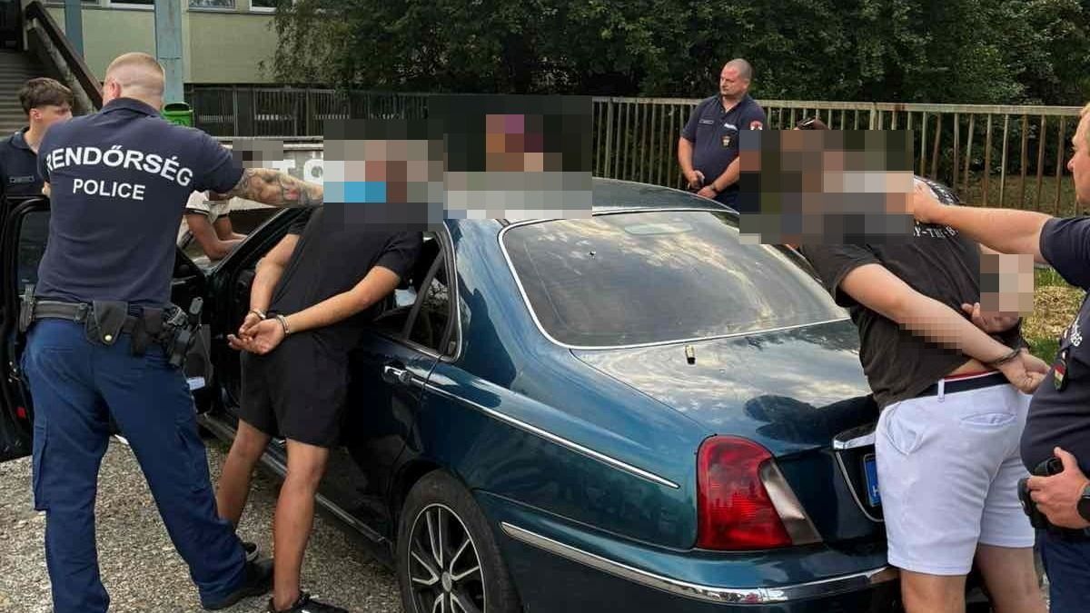 Nagy razzia Szombathelyen: nyolc embert állítottak elő a rendőrök - fotók