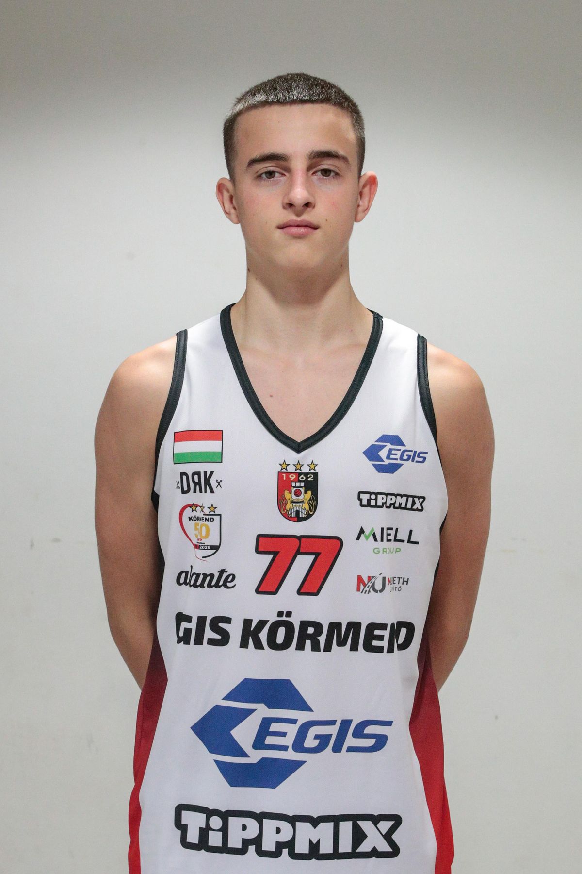 The Hungarian U18 men's basketball team defeated Slovakia twice