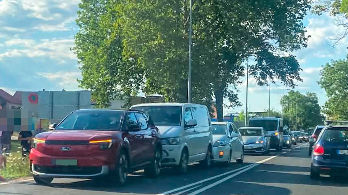Baleset a vasi főúton, hatalmas a torlódás
