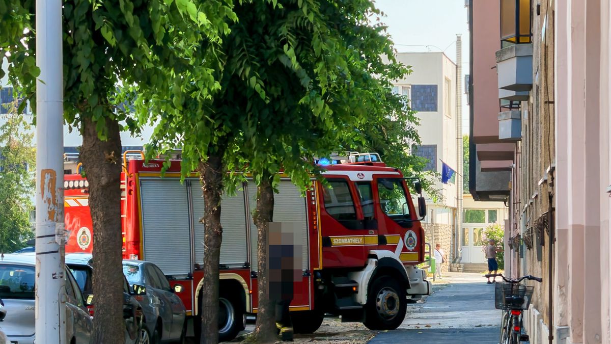 Riasztás érkezett egy lakásból, vonultak a tűzoltók Szombathelyen
