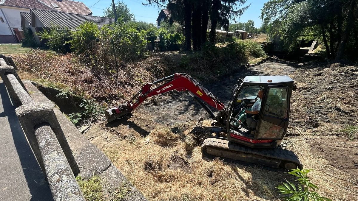 Többszáz éves leletek kerültek elő a kiszáradt Gyöngyös-patak medréből