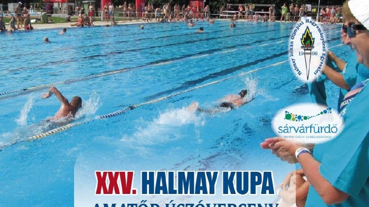 25. Halmay Kupa: szombaton úszóverseny Sárváron
