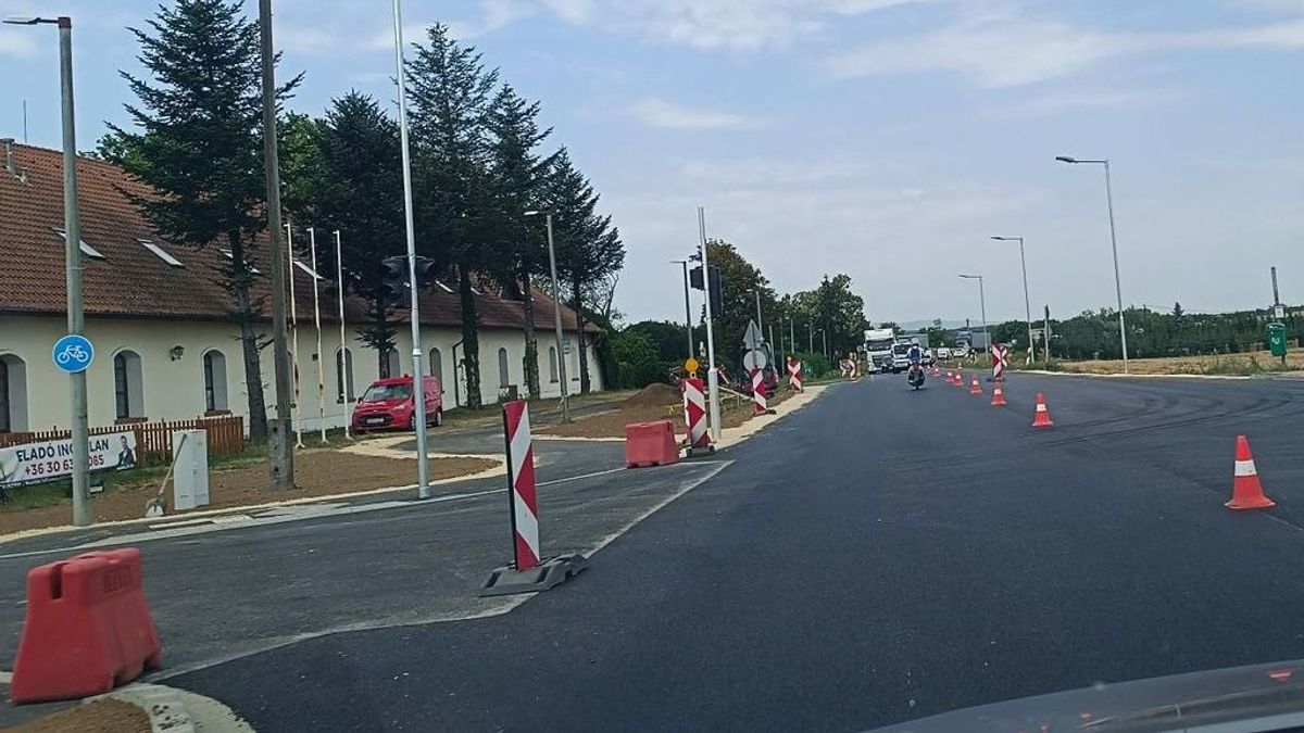 Kiderült, mikor készül el a Petőfi-telepi zebra: a forgalomkorlátozást már előbb feloldhatják