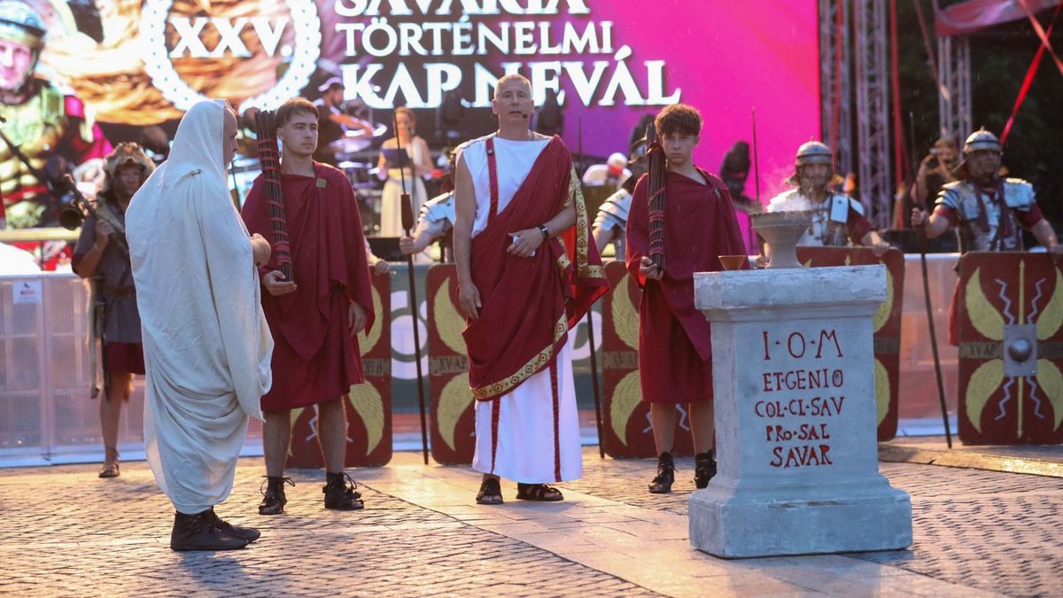 Nem csak az égiek tetszését nyerte el a XXV. Savaria Történelmi Karnevál
