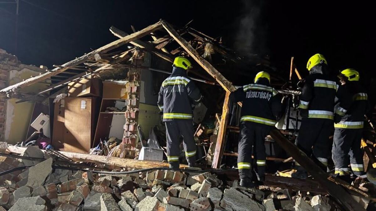 Drámai fotók a győrvári robbanás helyszínéről