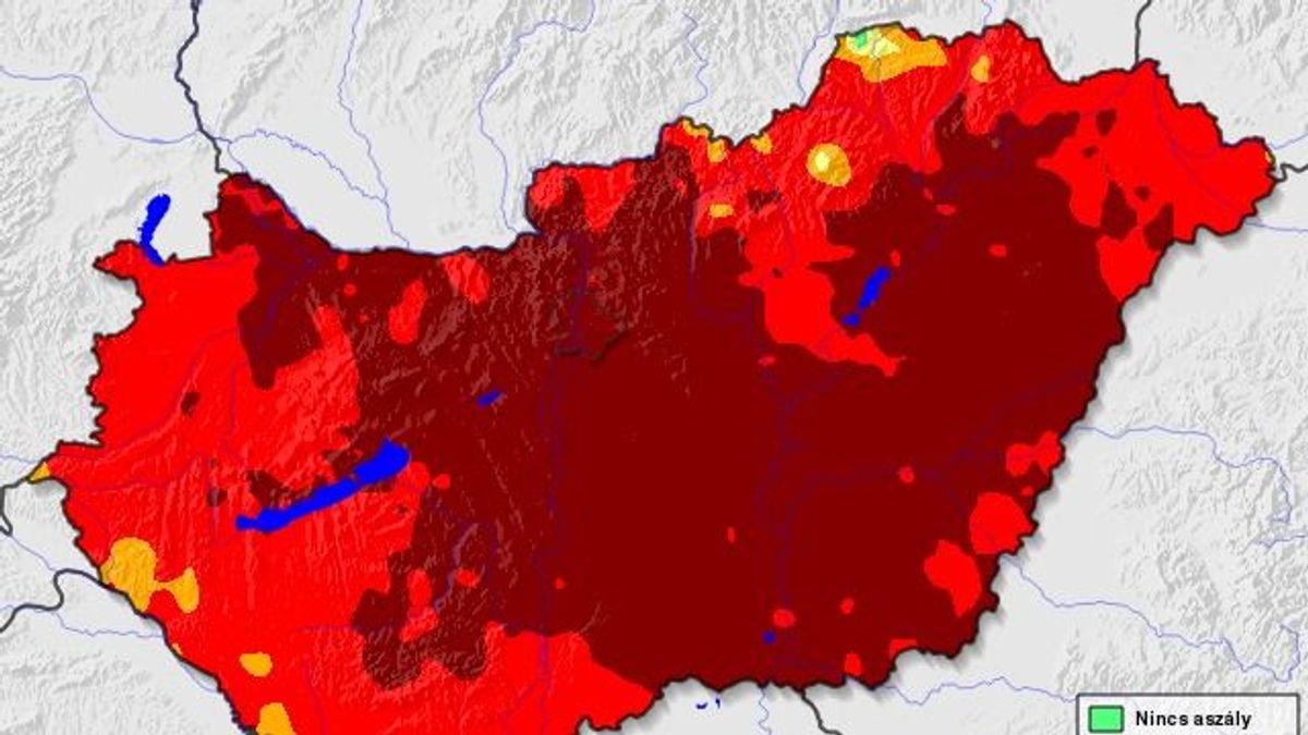 Riasztást adtak ki: jön az idei nyár ötödik hőhulláma - Még mindig nincs vége a pokoli hőségnek