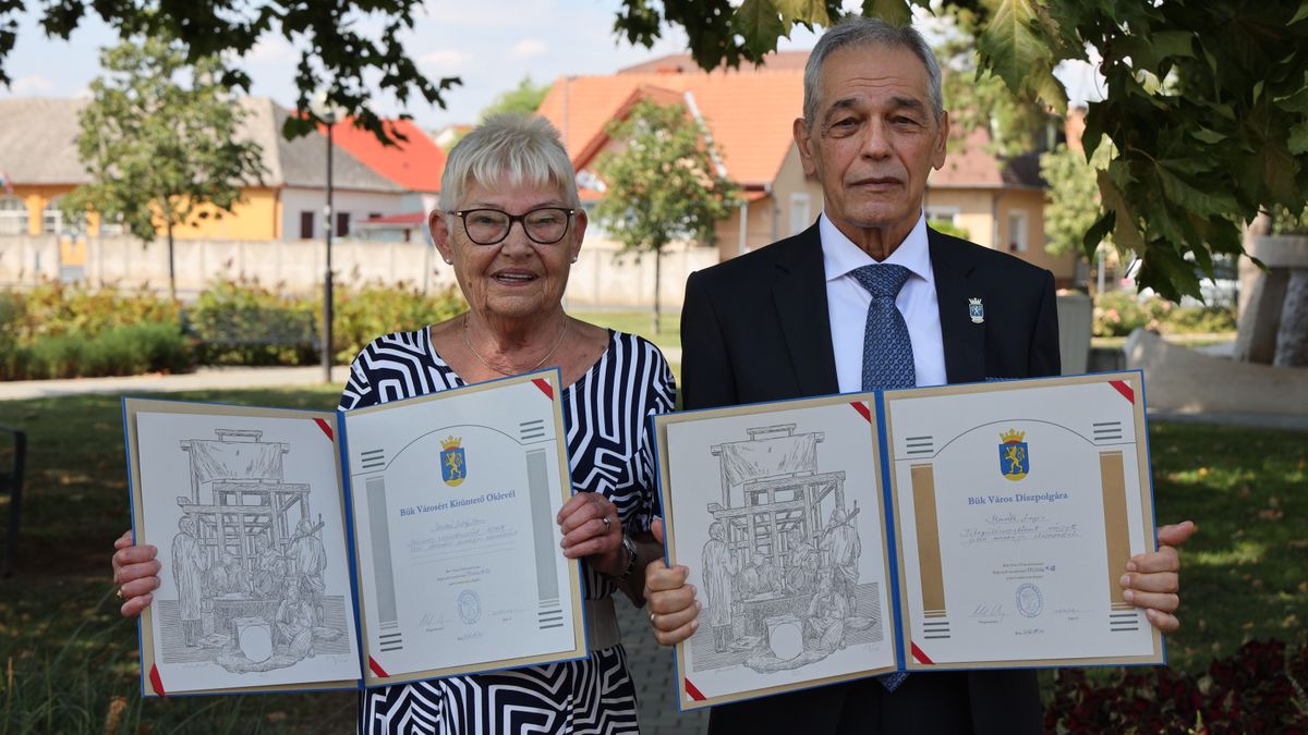 Díszpolgári címet kapott Bük egykori polgármestere - fotó