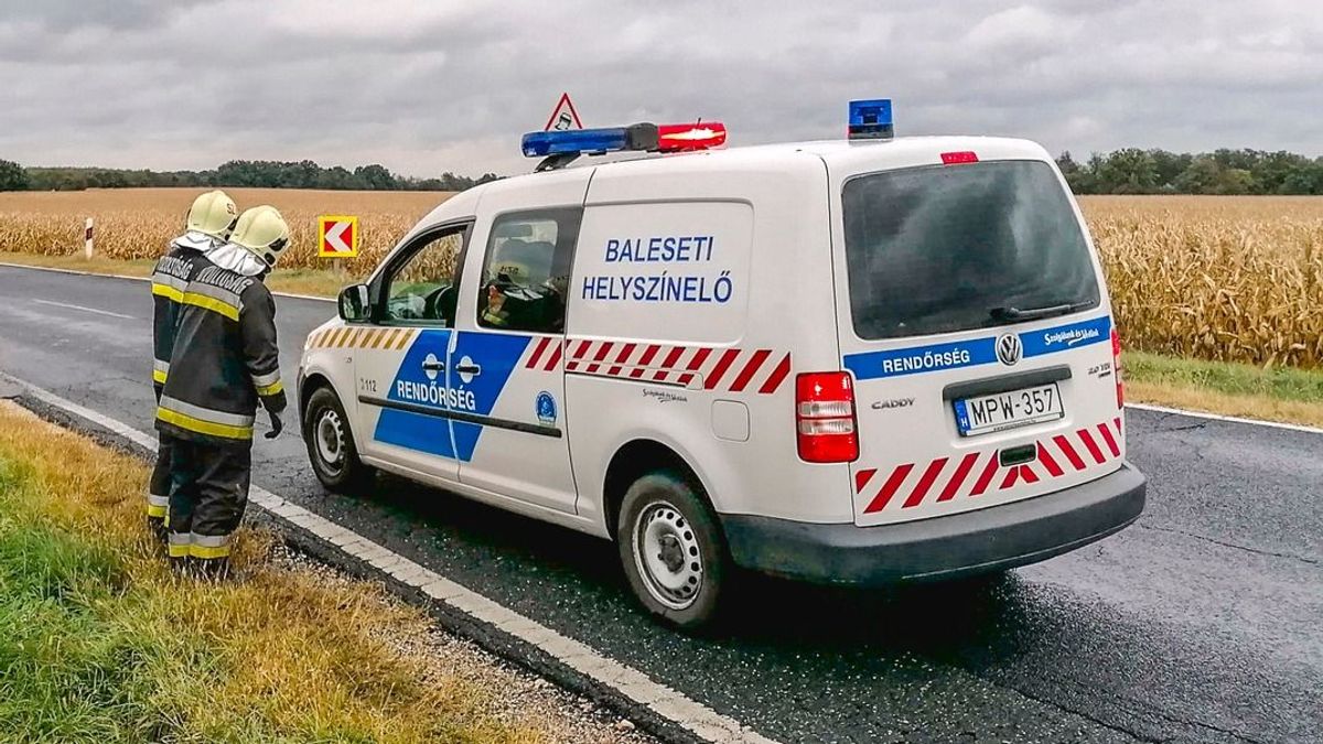 Baleset történt a 8-ason, Szemenye határában