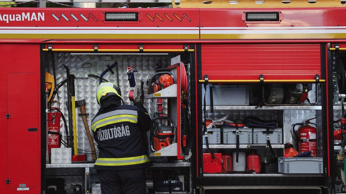 Teherautóról lezuhant farönk okozott balesetet Belednél